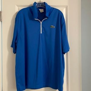 Men’s Lacoste Sport Shirt, SZ XXL Blue